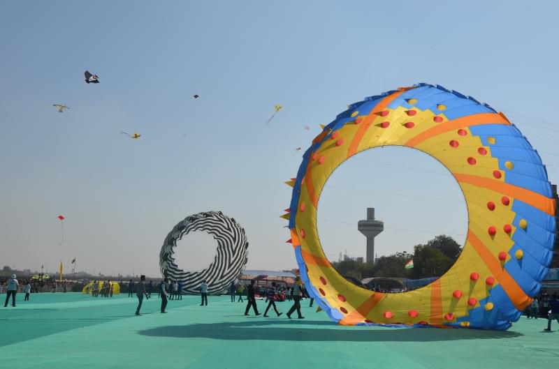 JOIN the international kite festival of Gujarat Uttarayan