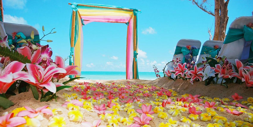 beach wedding India
